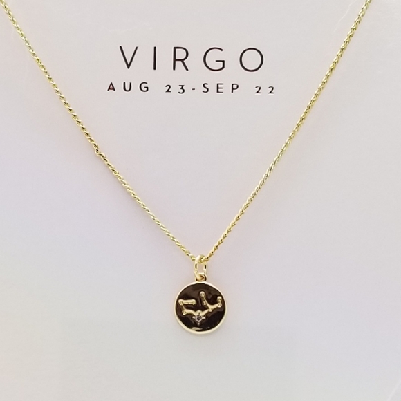 Zodiac " VIRGO" Astrology Necklace - Picture 3 of 4